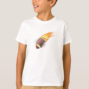 Der Flammende Fußball - T-Shirt