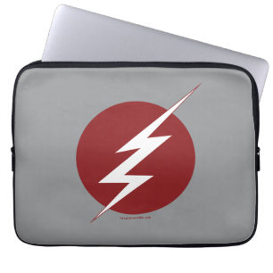 Der Flash   Blitz-Bolt-Logo Laptopschutzhülle