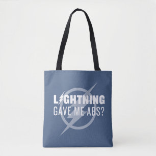 Der Flash   "Der Blitz gab mir Abs?" Tasche