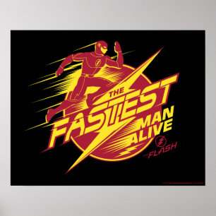 Der Flash   Der schnellste Mensch lebt Poster