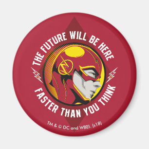 Der Flash   "Die Zukunft wird hier sein" Magnet