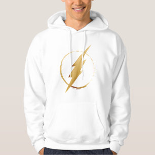 Der Flash   Gelbe BrustEmblem Hoodie