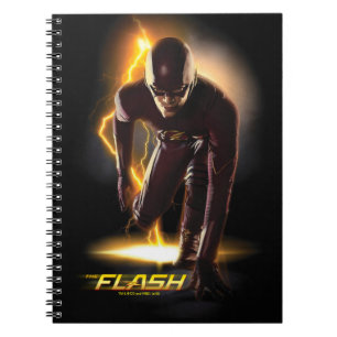 Der Flash Startposition Sprint Notizblock