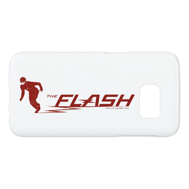 Der Flash | Super Hero Name Logo Case-Mate Samsung Galaxy Hülle (Rückseite Horizontal)