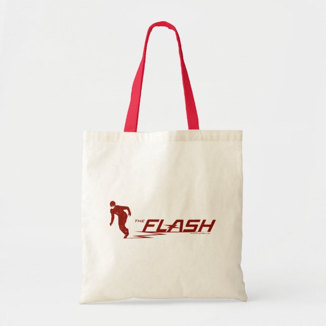 Der Flash | Super Hero Name Logo Tragetasche (Vorne)