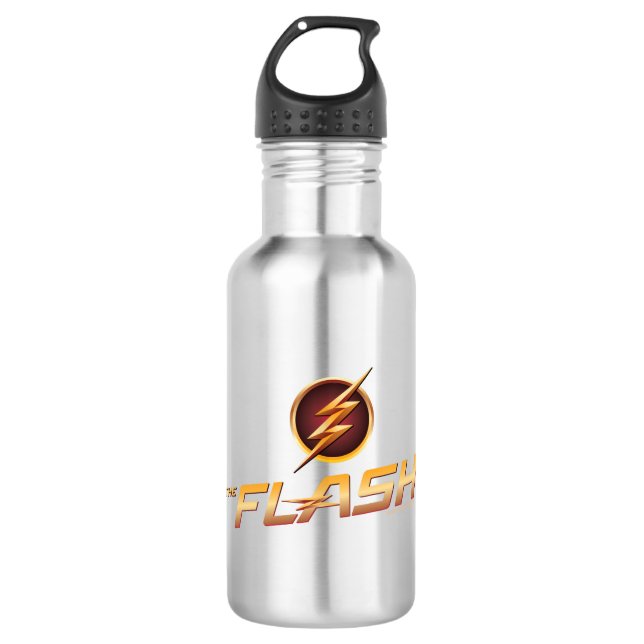 Der Flash | TV-Show-Logo Edelstahlflasche (Vorderseite)