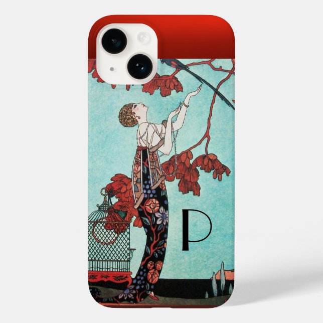 DER FLATTERHAFTE VOGEL, MODEDESIGNERIN Case-Mate iPhone HÜLLE (Rückseite)