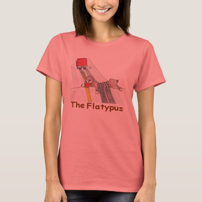 Der Flatypus T-Shirt (Vorderseite)