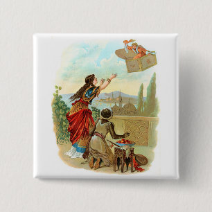 Der Fliegen-Stamm Button