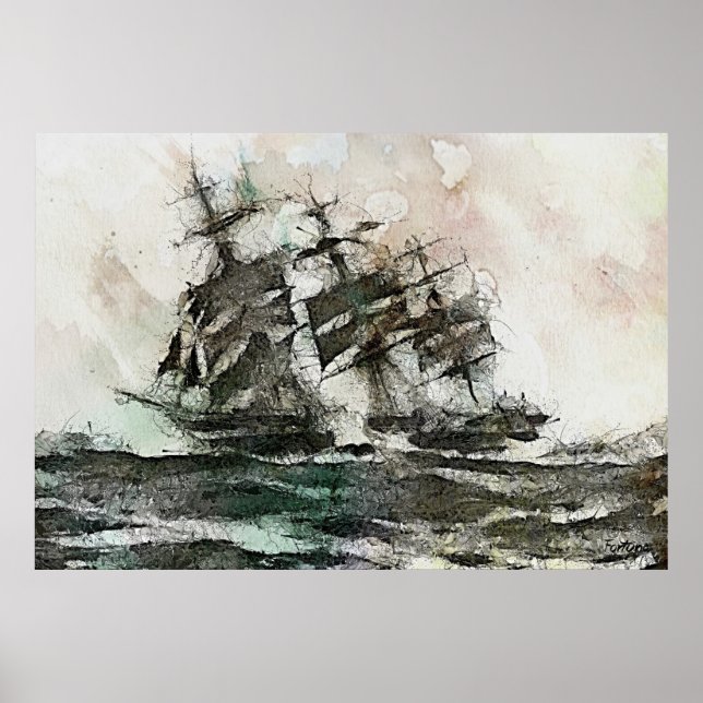 Der fliegende Holländer Poster (Vorne)