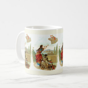 Der fliegende Koffer  Kaffeetasse