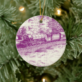 Der fliegende Scotsman - Keramik Ornament
