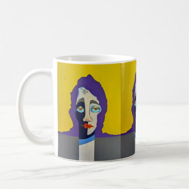 "Der Floater" Kaffeetasse (Links)