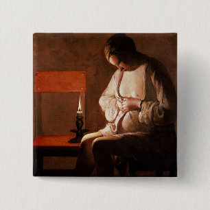 Der Floh-Fänger Button