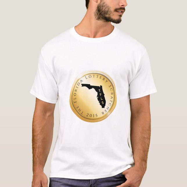 Der Florida Lottery Scratcher T - Shirt (Vorderseite)