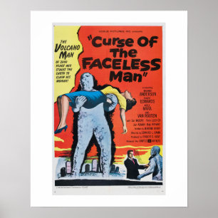 Der Fluch des gesichtslosen Mannes Poster