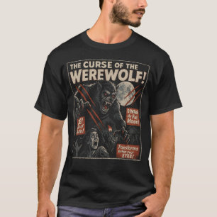 Der Fluch des Werwolf-Filmposter Halloween T-Shirt
