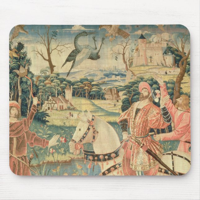 Der Flug des Reihers, Franco-Flämisch Mousepad (Vorne)