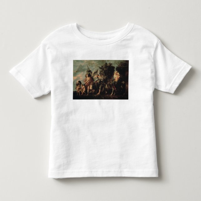 Der Flug in Ägypten, 17. Jahrhundert Kleinkind T-shirt (Vorderseite)