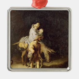 Der Flug in Ägypten Ornament Aus Metall