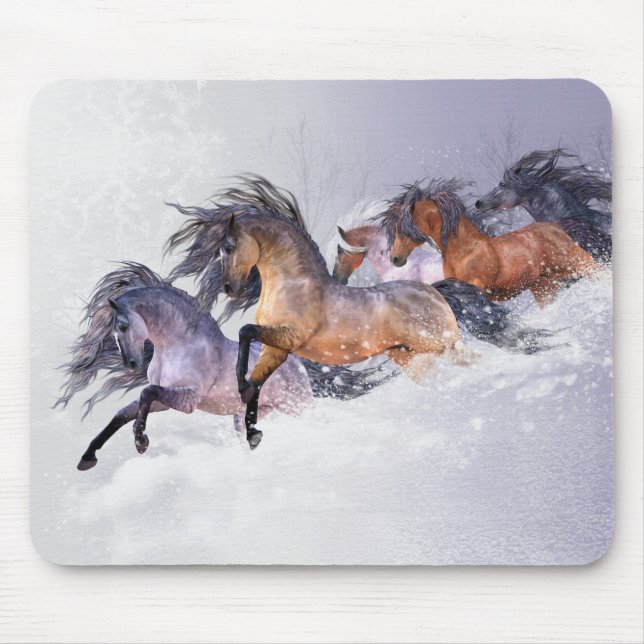 Der Flug Mousepad des Winters (Vorne)