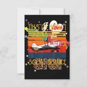 Der Flugzeugpilot ist so lustig Einladung