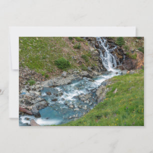 Der Fluss Animas in den Bergen Dankeskarte