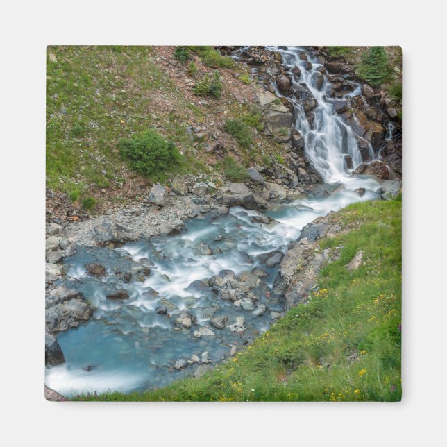 Der Fluss Animas in den Bergen Magnet (Vorne)