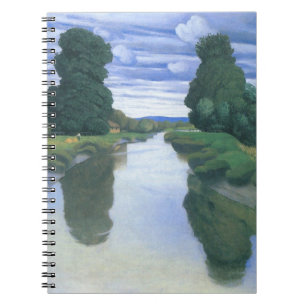 Der Fluss bei Berville von Felix Vallotton, Fine A Notizblock