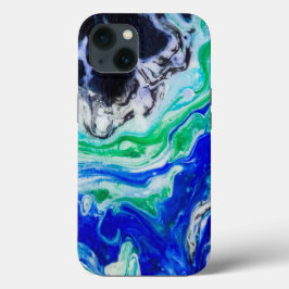 Der Fluss der abstrakten Malerei Case-Mate iPhone Hülle