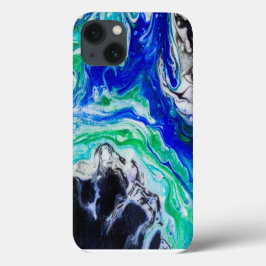 Der Fluss der abstrakten Malerei Case-Mate iPhone Hülle