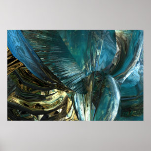 Der Fluss des Goldes Poster