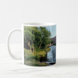 Der Fluss, die Insel. Kaffeetasse