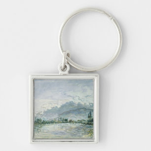 Der Fluss Isere in Grenoble, 1877 Schlüsselanhänger