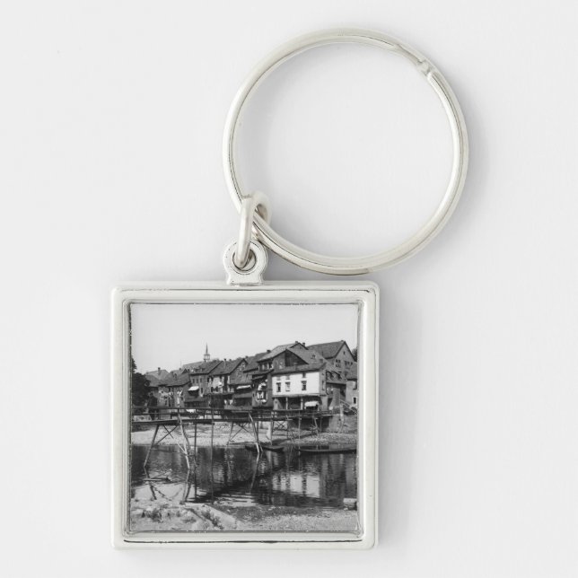 Der Fluss Nahe, Bad Kreuznach, c.1910 Schlüsselanhänger (Vorne)