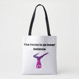 Der Fokus liegt auf der inneren Balance Tasche