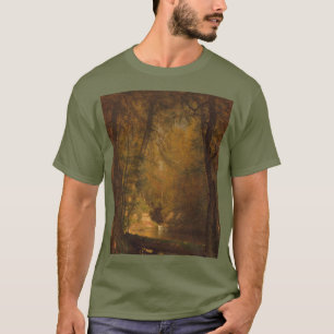 Der Forellenpool (1870) Artwork - T - Shirt