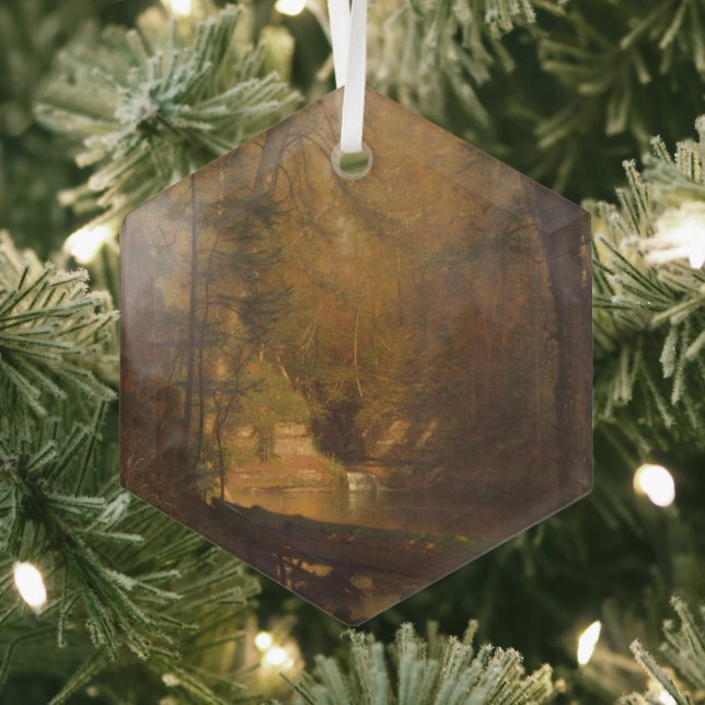 Der Forellenpool (1870) Kunstwerk - Ornament Aus Glas (Insitu)
