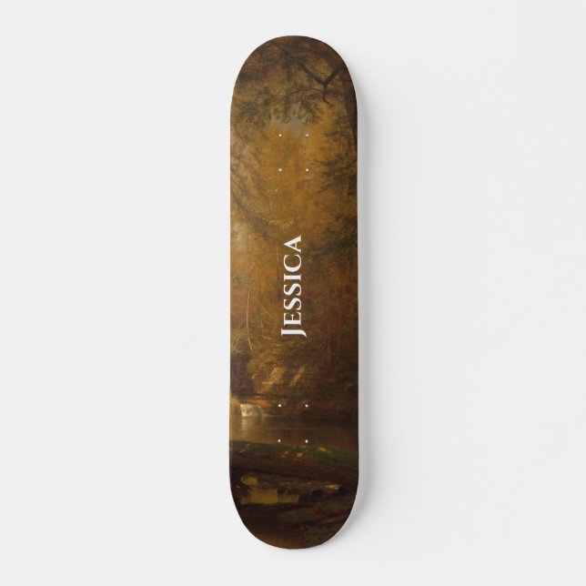 Der Forellenpool (1870) - Skateboard (Vorne)