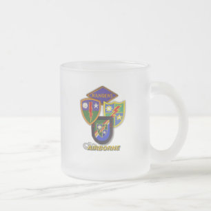der Försterirak-Veteranenbier Tasse der 75. Armee