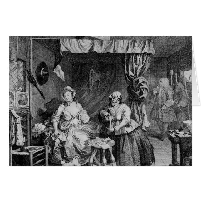 Der Fortschritt eines Harlots (Vorderseite (Horizontal))