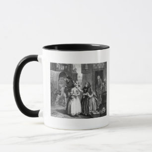 Der Fortschritt eines Harlots Tasse