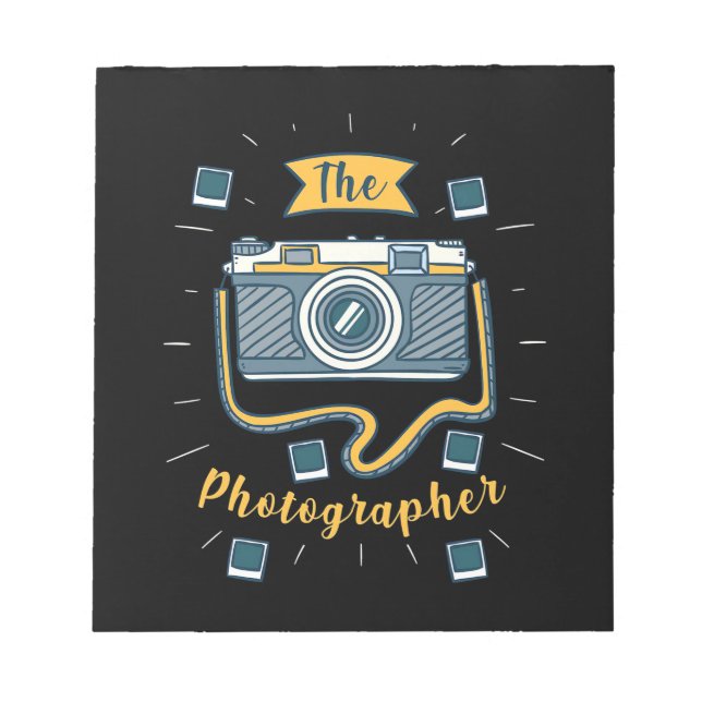Der Fotograf Notizblock (Vorderseite)