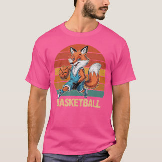 Der Fox, der Basketball spielt, der Fox liebt T-Shirt