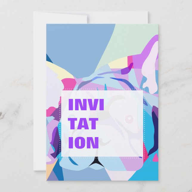 Der französische Bulldog (Vorderseite)