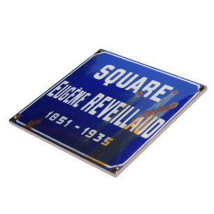 Der französische Platz. Fliese