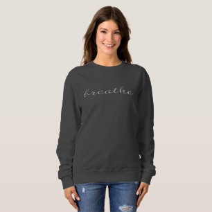 Der Frauen atmen Sweatshirt im Grau