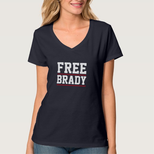 Der Frauen geben Brady frei T-Shirt (Vorderseite)