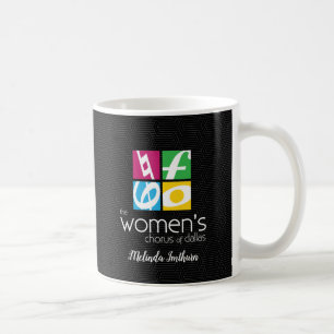 Der Frauenchor des Dallas-Logos Kaffeetasse
