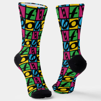Der Frauenchor des Dallas-Logos Socken